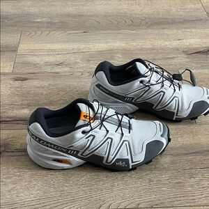 Salomon Women’s Gray and Black Athletic Shoes